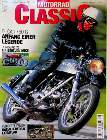 Deckblatt Motorrad Classic (06/2001)